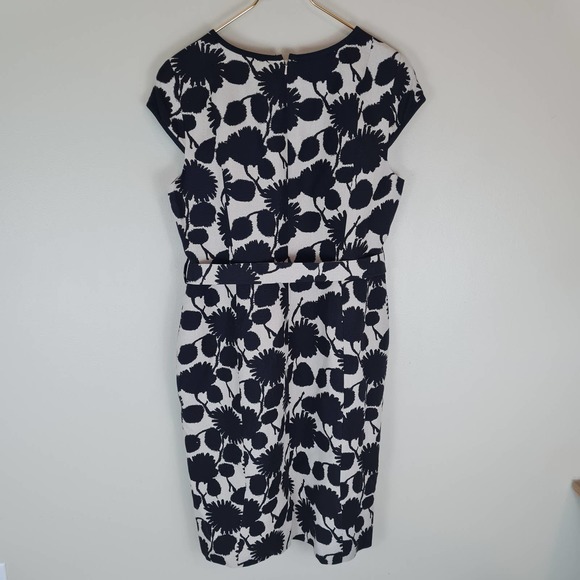 Hobbs Womens Jessie Floral Linen Shift Dress - Picture 4 of 8